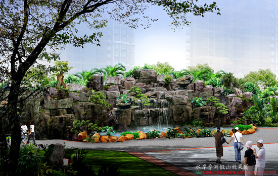 水岸香洲園林綠化設計
